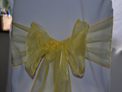 Organza Wedding Sashes